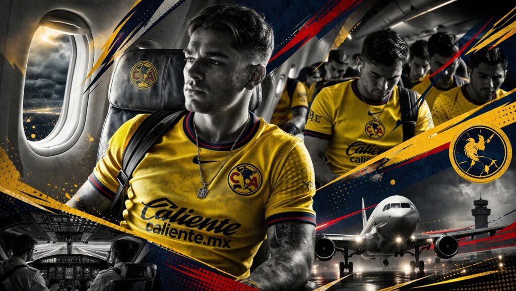 Club América avión aterriza de emergencia en Miami tras duelo de Concachampions