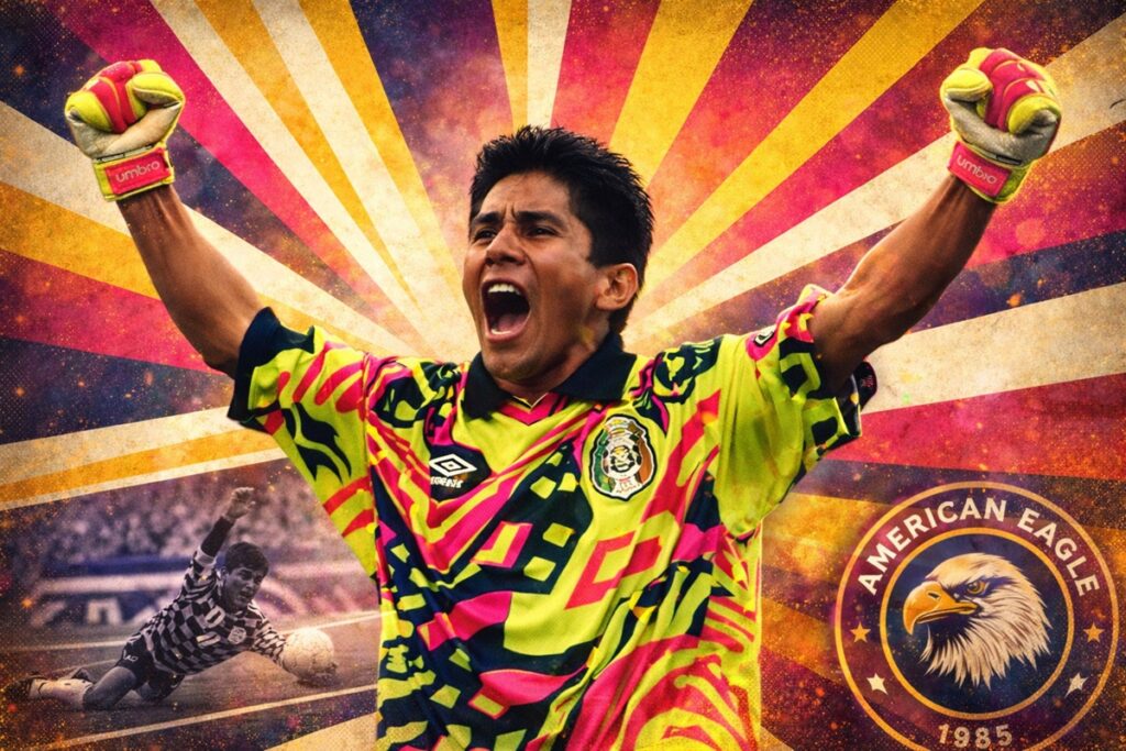 Colección American Eagle x Jorge Campos