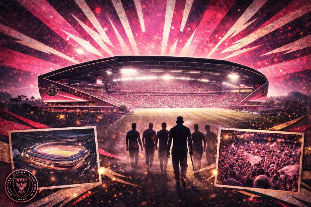 El Nu Stadium nueva casa del Inter Miami, abrirá sus puertas este sábado 4 de abril