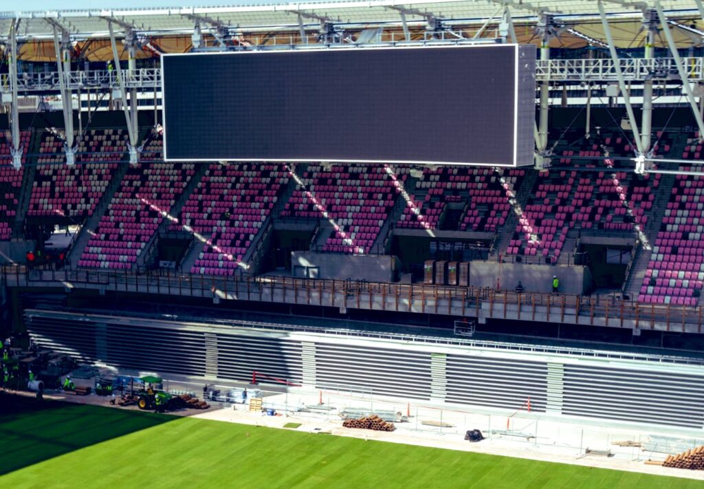 El Nu Stadium se encuentra en el corazón de Miami y es un recinto más grande que el estadio actual