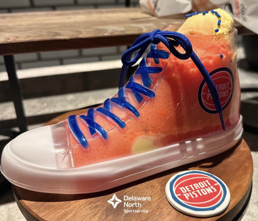 El extravagante Full Court Press Sundae que se sirve en los partidos de local de los Pistons