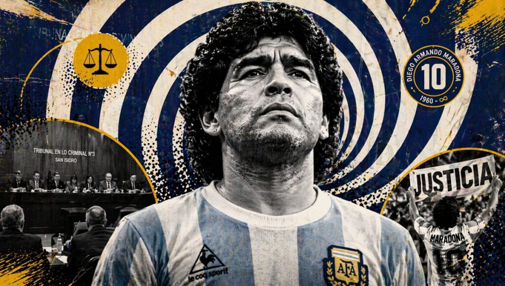 Este martes se reanudó en Argentina el juicio por la muerte de Maradona
