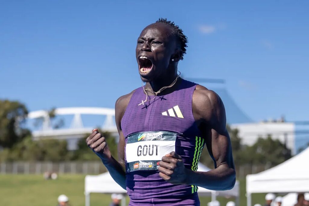 Gout Gout, un velocista nacido en Sudán del Sur que corre para Australia luce para convertirse en la próxima figura del atletismo mundial
