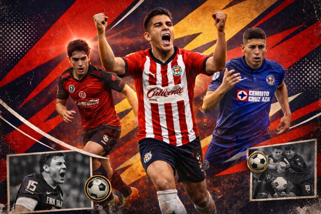 Jóvenes mexicanos dominan Liga MX 2026, en una nueva generación de promesas