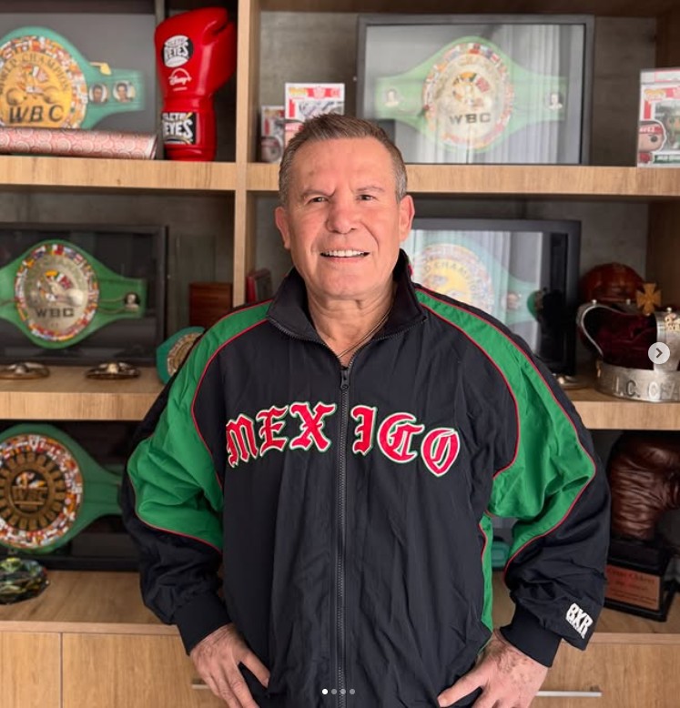 Julio César Chávez es promotor del deporte en México, particularmente del boxeo