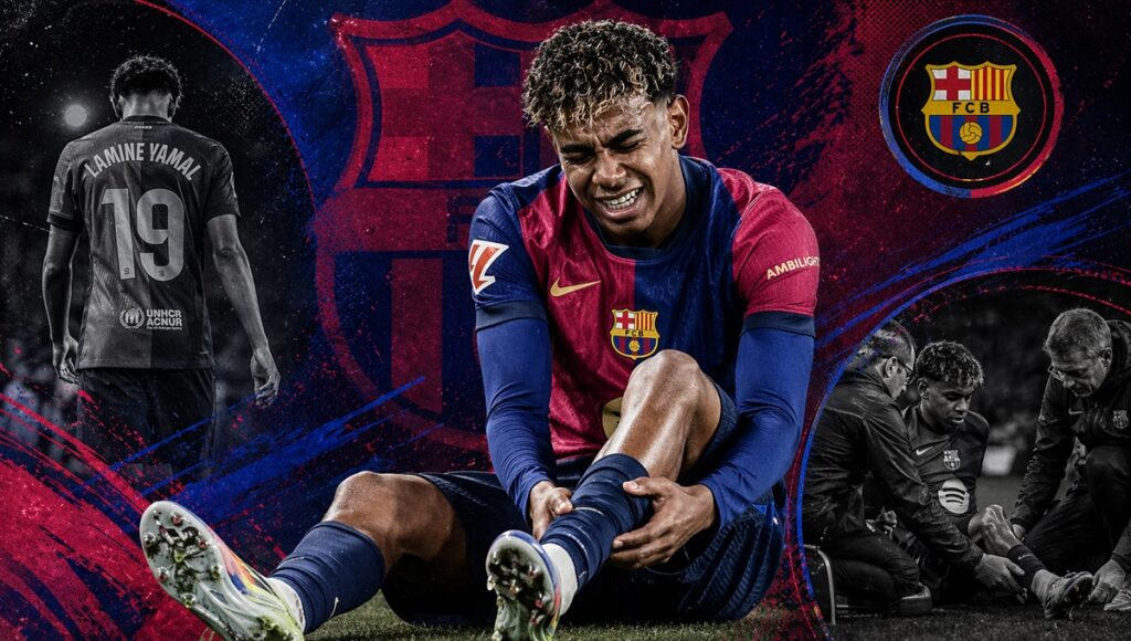 Lamine Yamal lesión en Barcelona, se pierde el resto del torneo en España