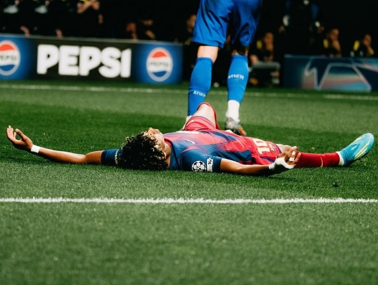 Lamine Yamal sufrió una lesión muscular que lo dejará fuera de LaLiga hasta el próximo torneo