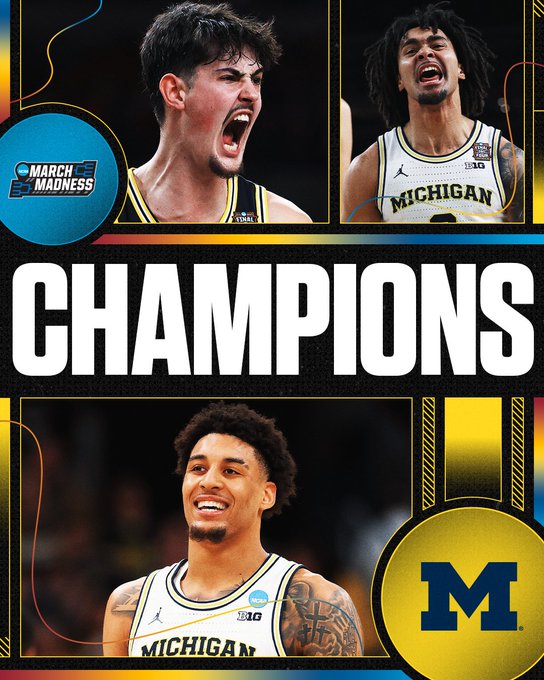 Michigan ganó su primer título de la NCAA desde 1989