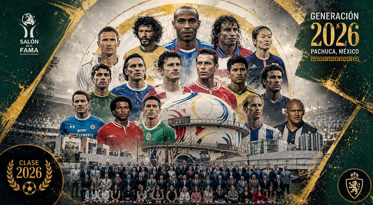 Salón de la Fama del Fútbol 2026, la nueva generación de galardonados Salón de la Fama del Fútbol 2026, la nueva generación de galardonados