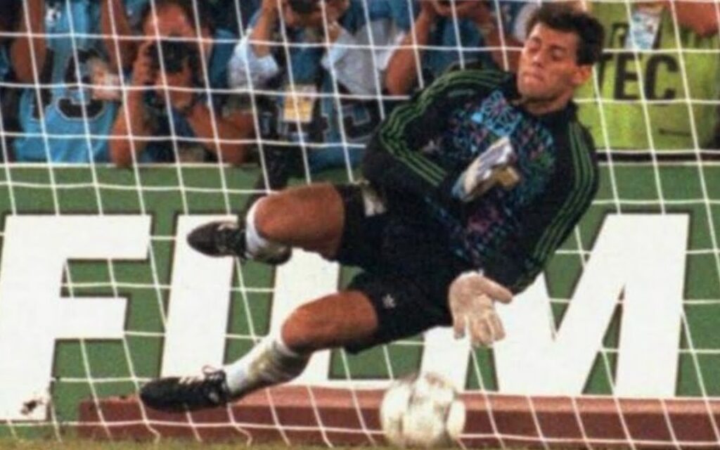 Sergio Goycoechea se convirtió en leyenda atajando penaltis para Argentina en Italia '90