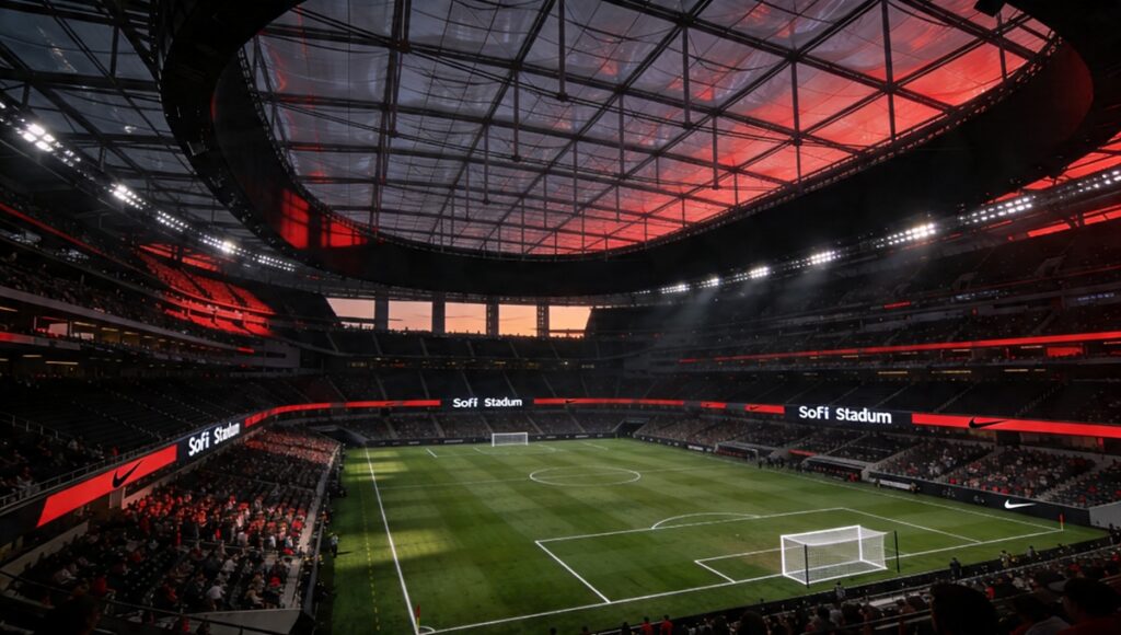 SoFi Stadium obras para Mundial 2026