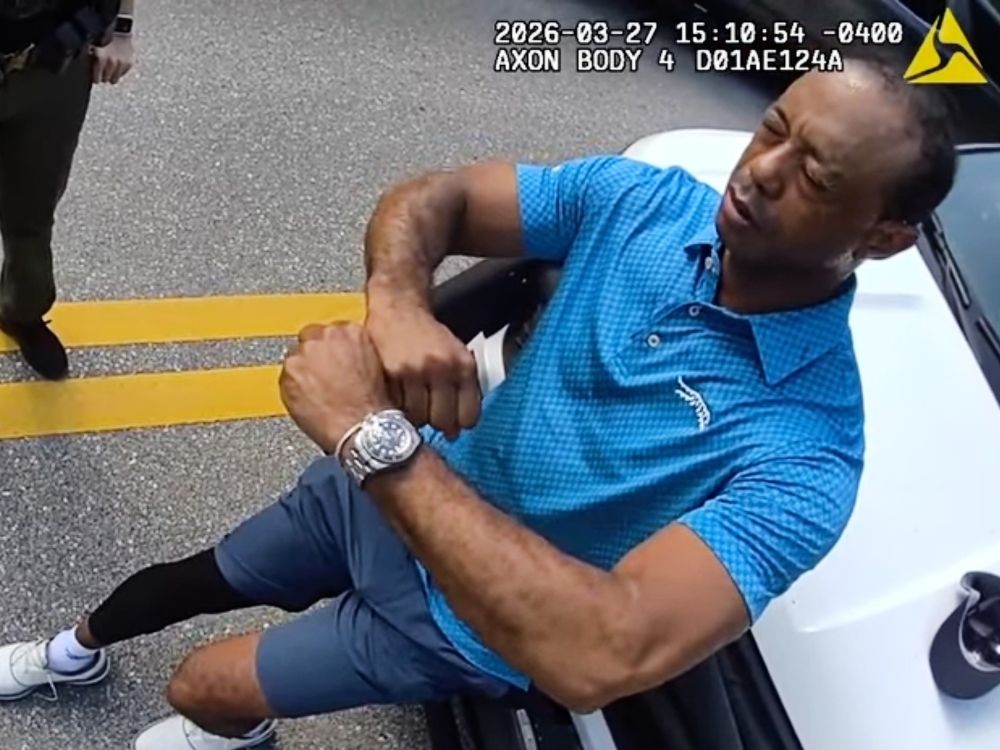 Tiger Woods fue detenido hace unos días por conducir bajo el influjo de sustancias