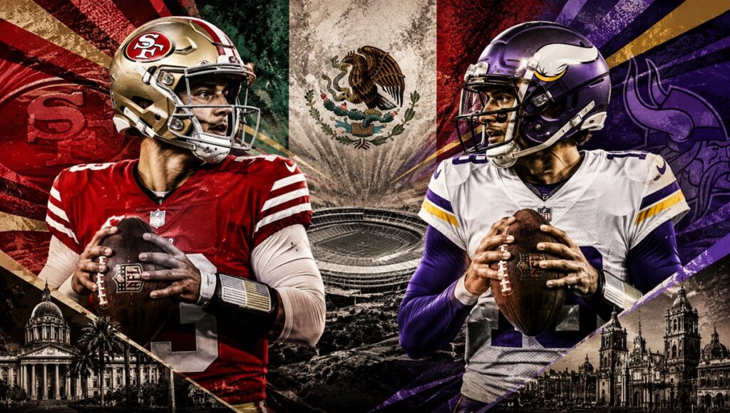 49ers vs Vikings en México 2026, el regreso de la NFL al Estadio Banorte para el 22 de noviembre