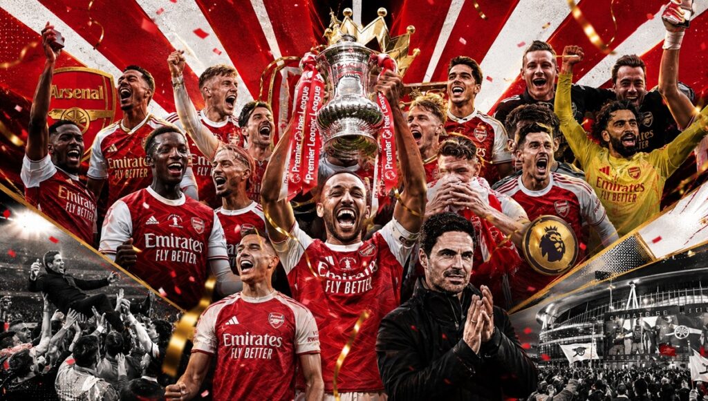 Arsenal campeón de la Premier League tras 22 años de espera