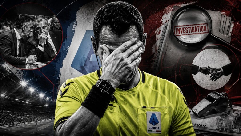 Corrupción arbitral en la Serie A, un nuevo escándalo en el futbol italiano