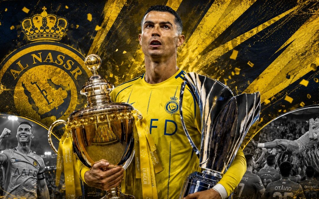 ¿Cuántos títulos tiene Cristiano Ronaldo con Al Nassr tras ganar la Saudi Pro League 2026?