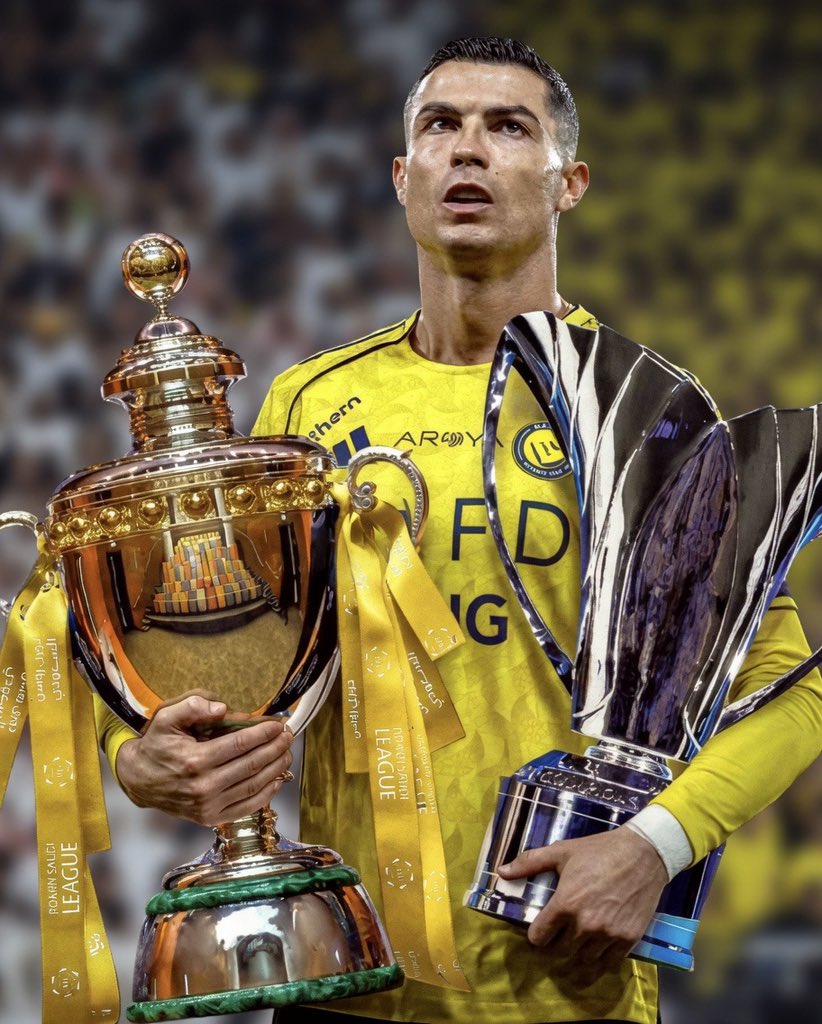 Cristiano Ronaldo ganó por fin la Saudi Pro League con el Al-Nassr