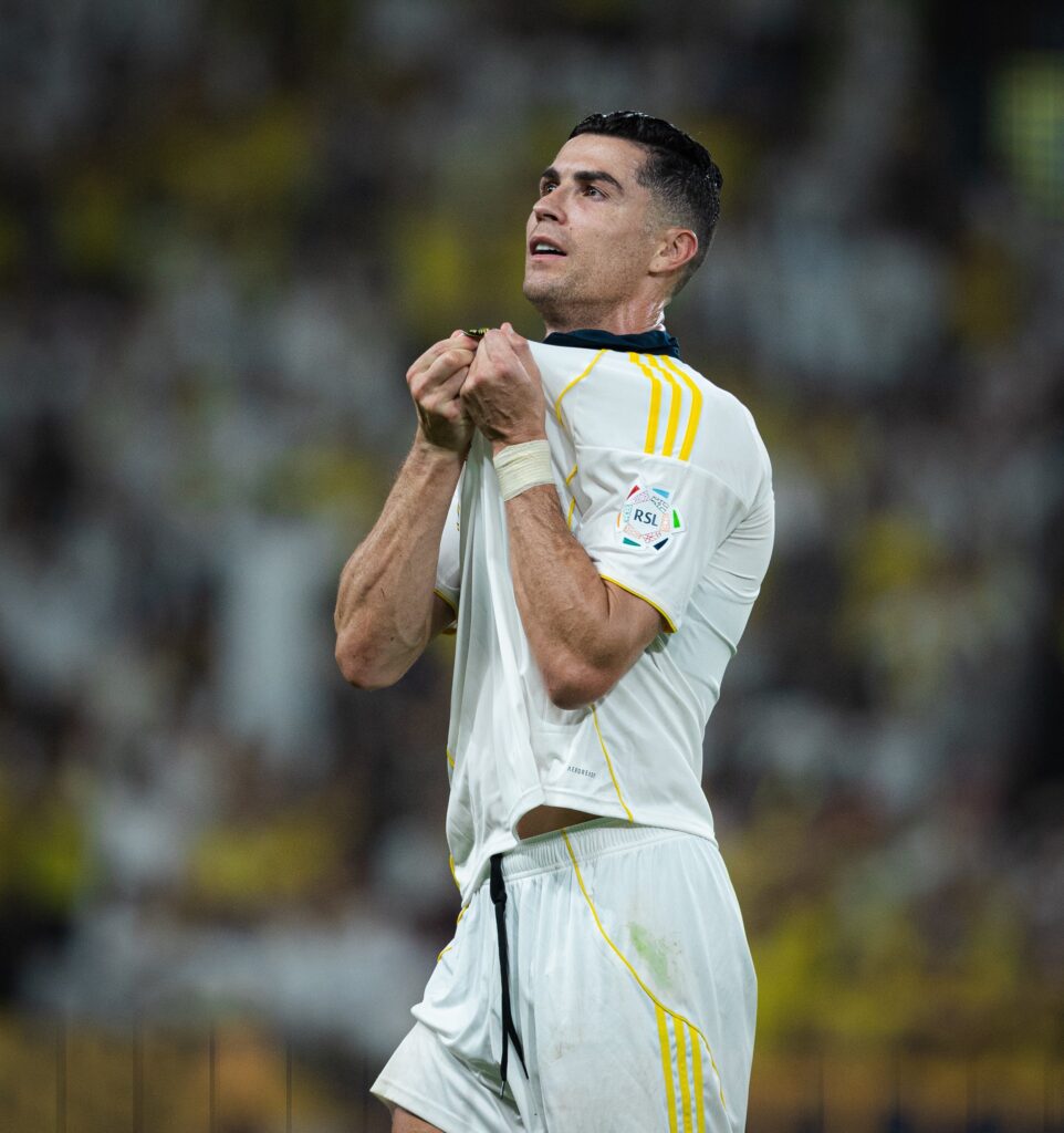 Cristiano Ronaldo llegó este jueves a 973 goles de por vida