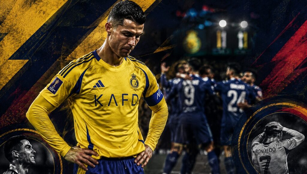 Cristiano Ronaldo pierde otra final con el Al-Nassr y sigue sin ganar títulos con el equipo árabe