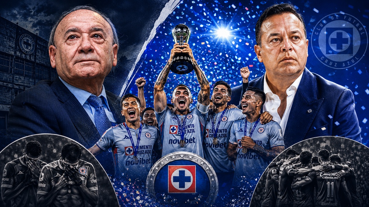 Cruz Azul vive una nueva era, de Billy Álvarez a Víctor Velázquez