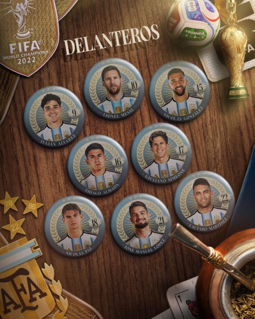Delanteros Selección Argentina
