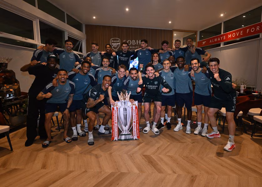 El Arsenal rompió la racha de cuatro títulos consecutivos que tenía el Manchester City en la Premier League