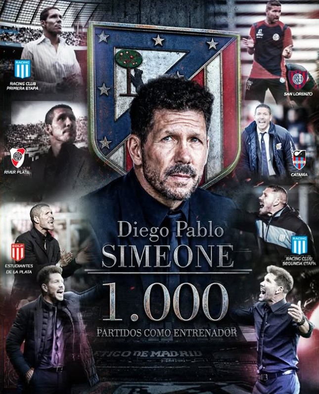 El Cholo Simeone se ha consagrado como técnico con el Atlético de Madrid