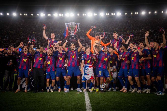 Barcelona se coronó en La Liga por primera vez en una victoria contra Real Madrid