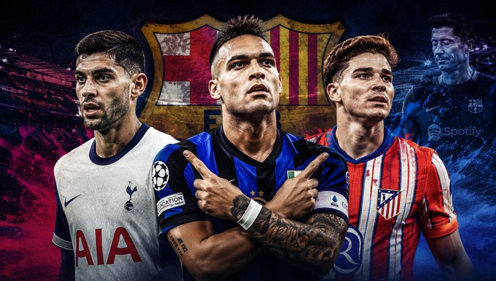 Hay 3 argentinos que quiere el Barcelona para ganar la Champions League en 2027