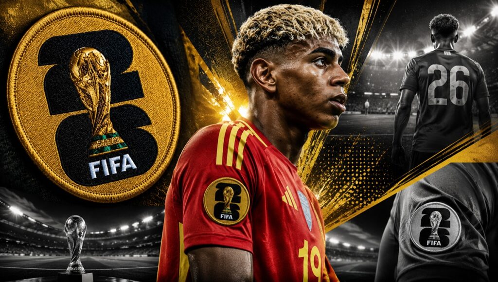 Lamine Yamal usará uno de los parches de debut para el Mundial 2026