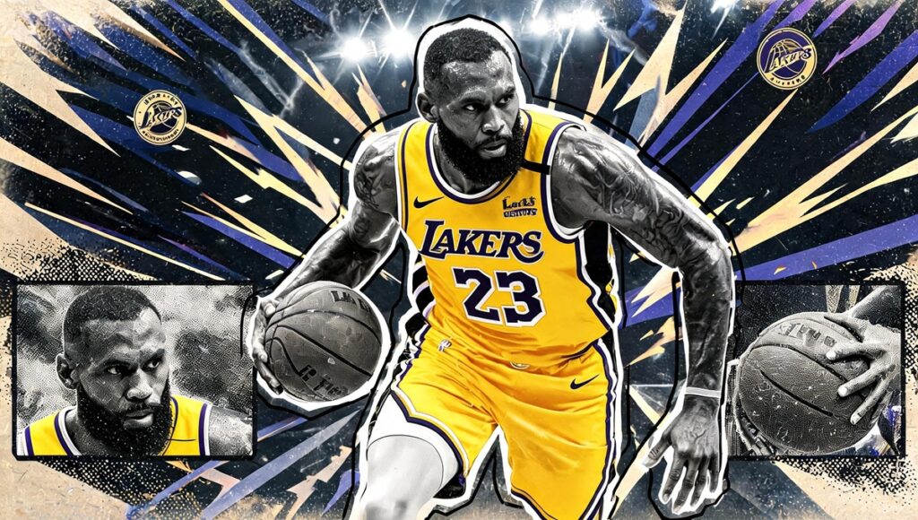 ¿LeBron James renovará con los Lakers en 2026?
