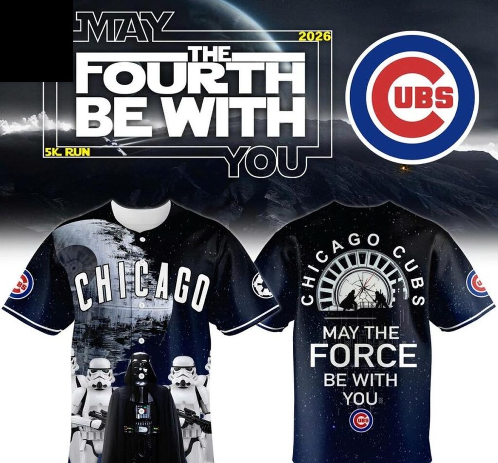 Los Chicago Cubs también se unieron a la moda May the 4th
