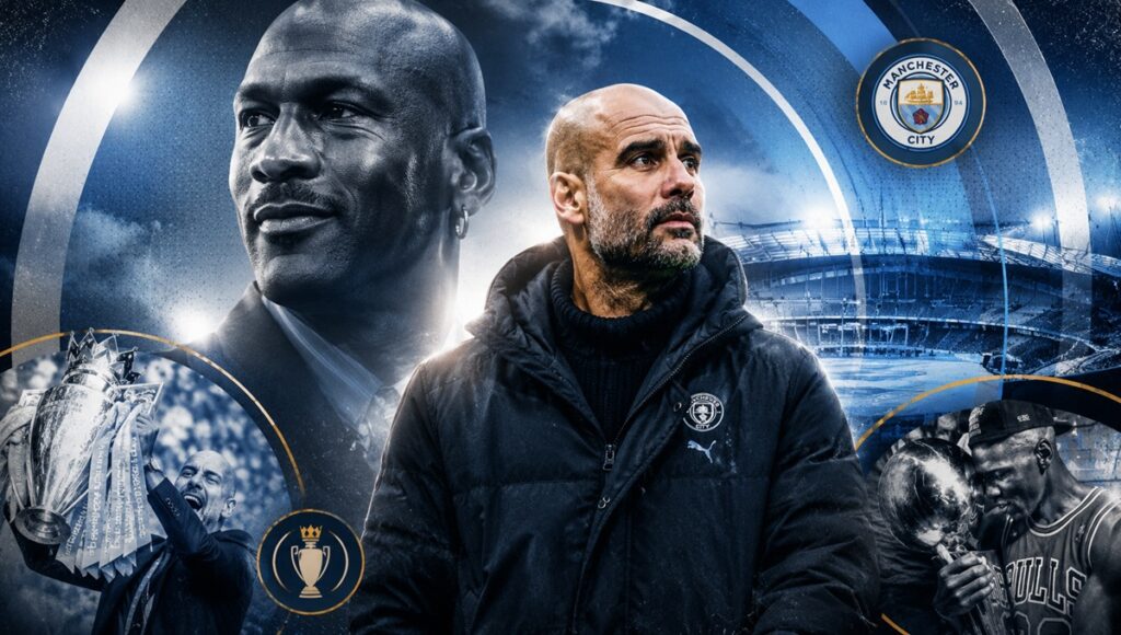 Michael Jordan dio mensaje a Guardiola en su adiós al Manchester City