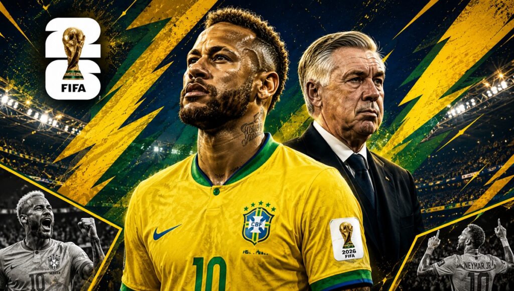 Neymar en lista de Brasil del Mundial 2026