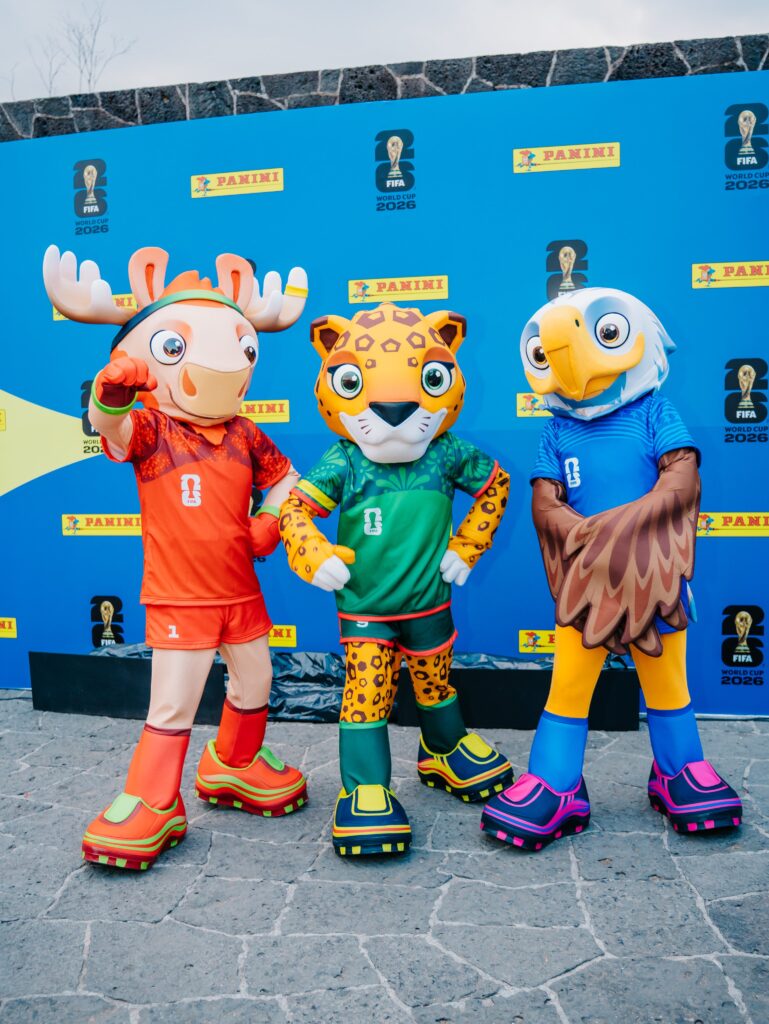 Panini ha realizado diferentes eventos promocionales para el álbum oficial del Mundial 2026