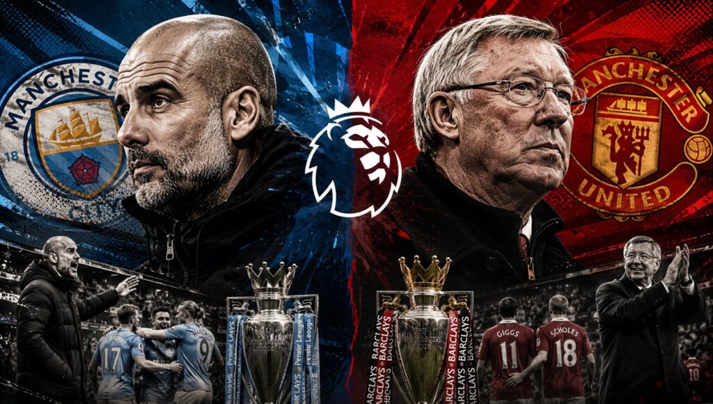 Pep Guardiola vs Alex Ferguson, los técnicos más exitosos en la historia de la Premier League