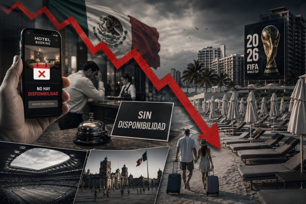 Preocupa el bajo número de reservaciones en México para el Mundial 2026