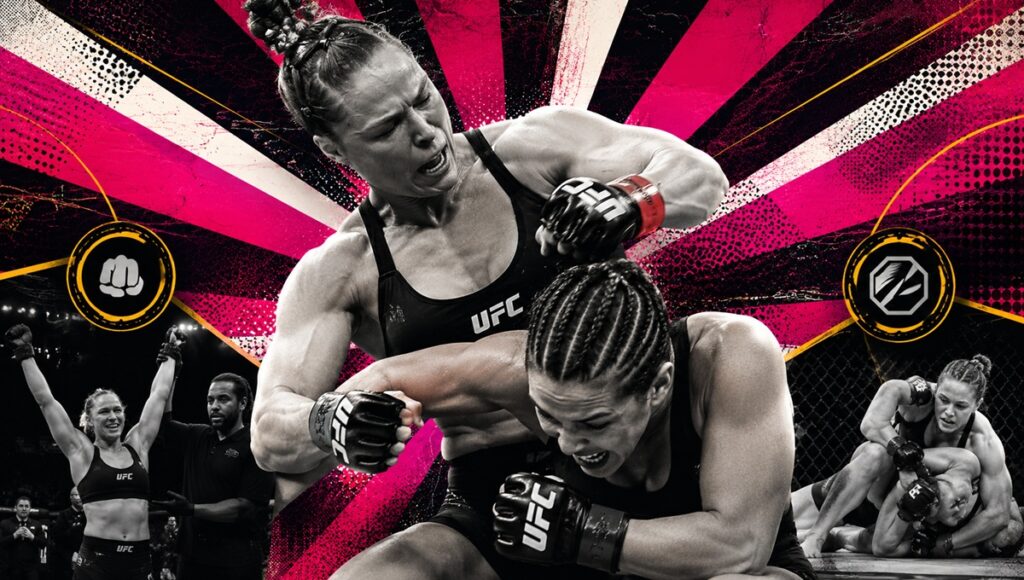 Rousey somete a Carano en 17 segundos en su espectacular regreso a las MMA
