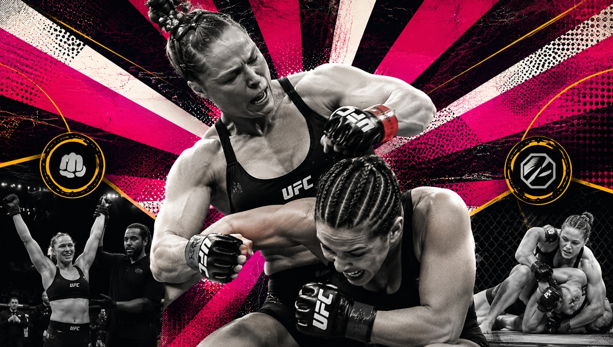 Rousey somete a Carano en 17 segundos en su espectacular regreso a las MMA Rousey somete a Carano en 17 segundos en su espectacular regreso a las MMA