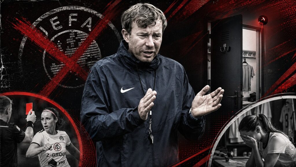 UEFA veta a técnico Petr Vlachovsky por espiar a jugadoras del FC Slovacko