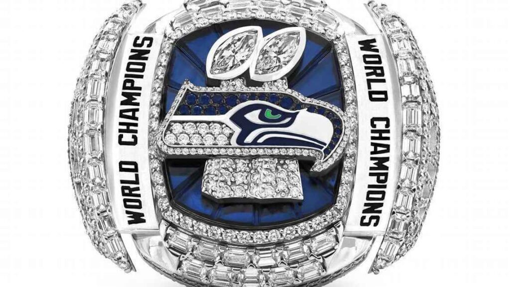 Así luce el anillo de campéon de los Seahawks en el Super Bowl LX