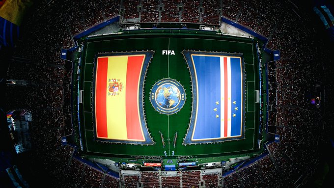 Cabo Verde dio la nota del día empatando con España en Atlanta en su debut en Mundiales