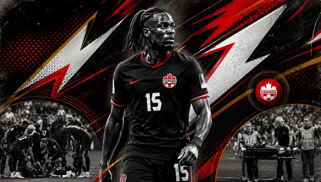 Ismaël Koné sufre fractura en el Canadá vs Qatar