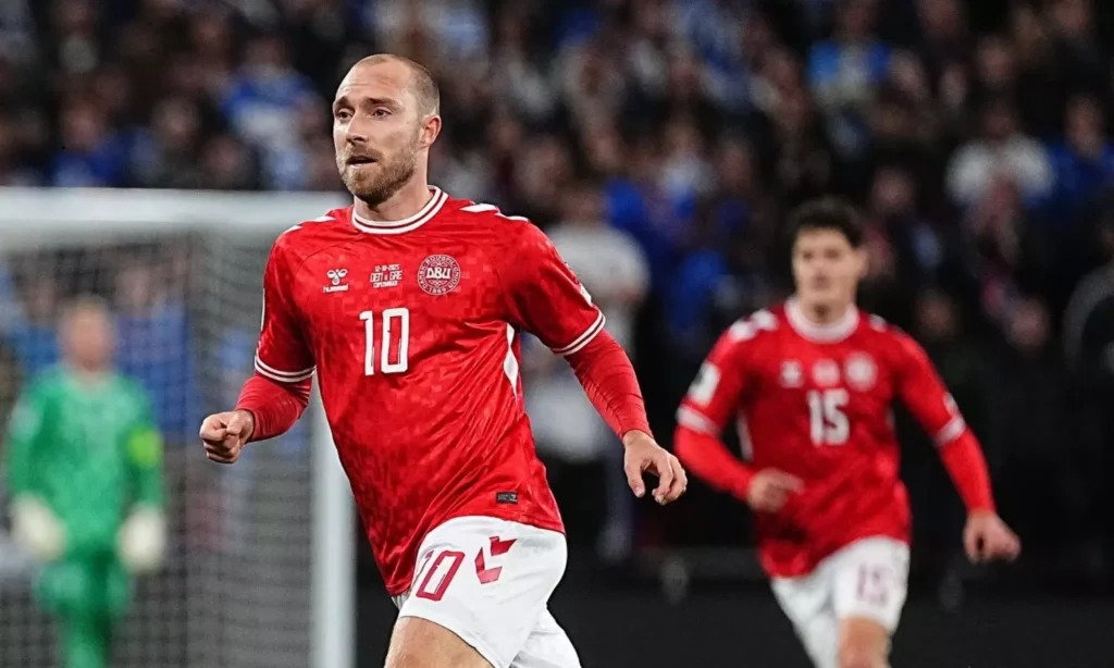 Christian Eriksen ya se había recuperado de un padecimiento cardiaco por el que colapsó en la Euro de 2021