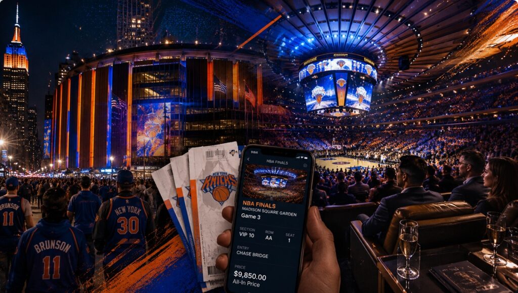 El costo de ver a Knicks en las Finales de la NBA 2026 alcanza cifras récord
