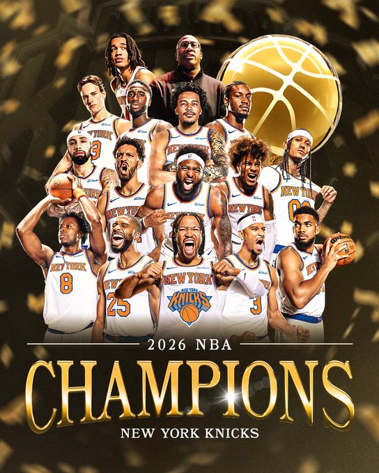 Después de 53 años, los Knicks son campeones de la NBA
