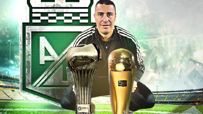 Efraín Juárez ya es campeón como técnico, al frente del Atlético Nacional de Colombia