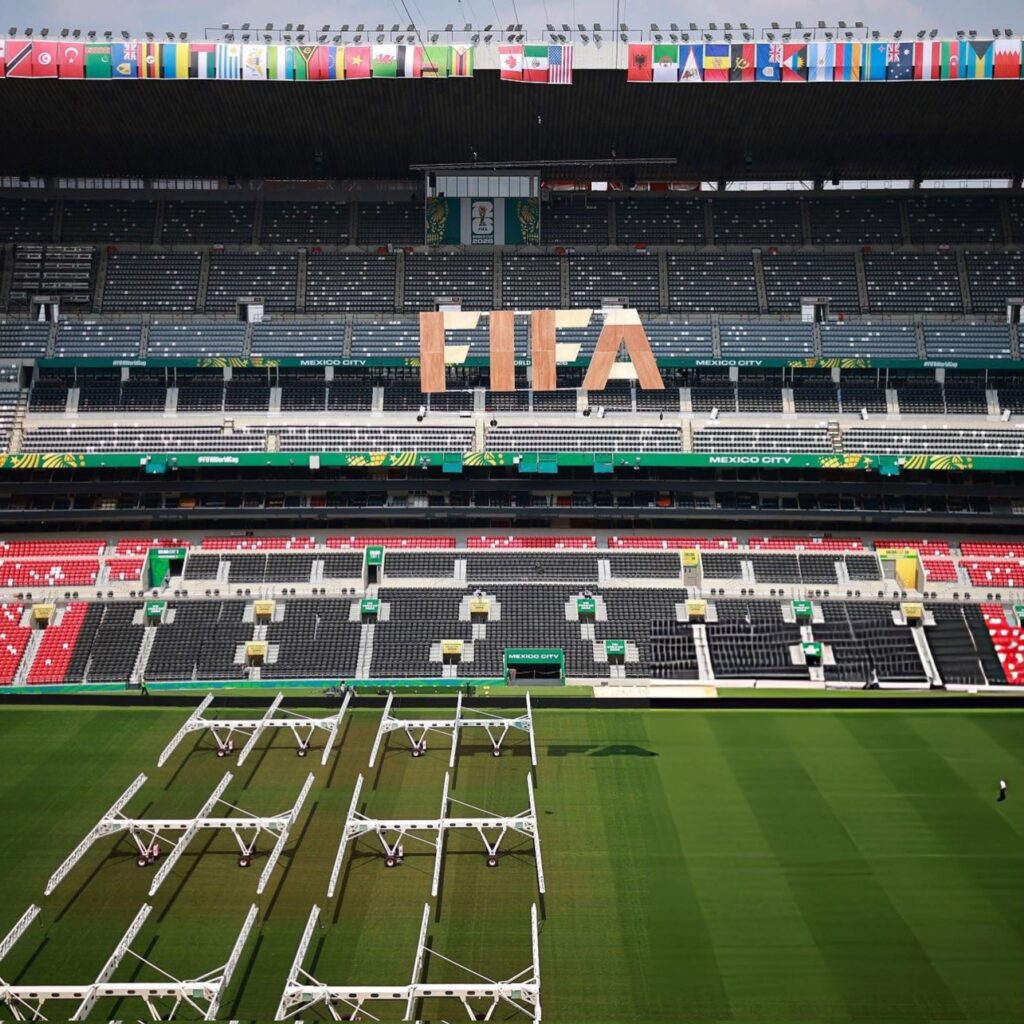 El Estadio Banorte está listo para la ceremonia de inauguración del Mundial 2026