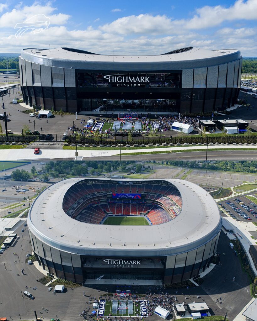El nuevo estadio de los Bills mantendrá la tradición de jugar a la intemperie, pero será mucho más moderno