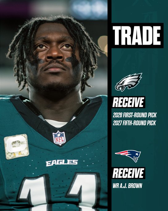 El problemático A.J. Brown será el nuevo receptor principal de los Patriots
